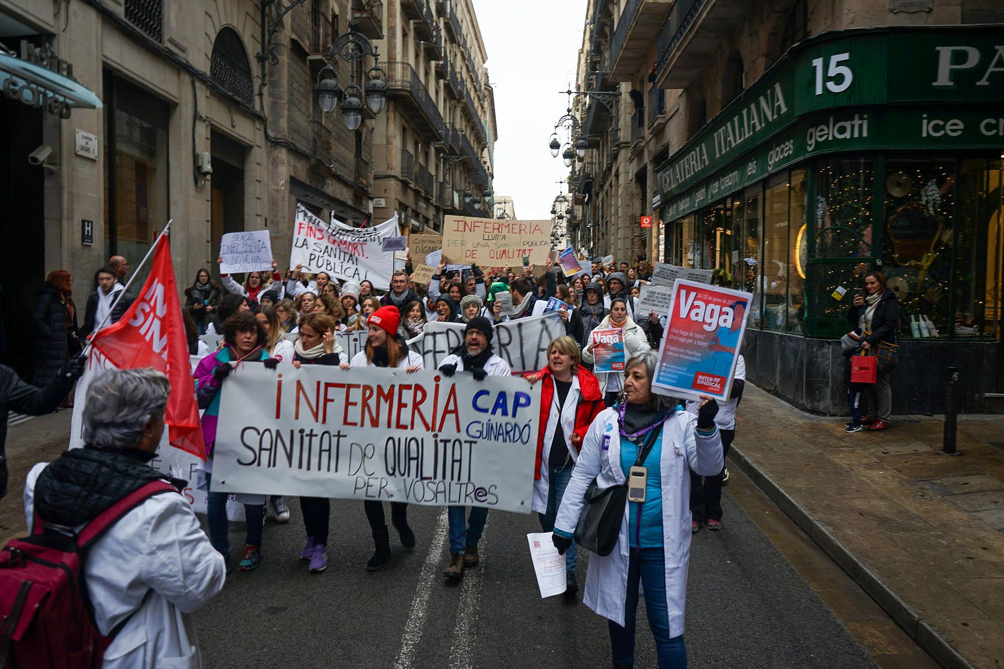 Huelga Intersindical 1